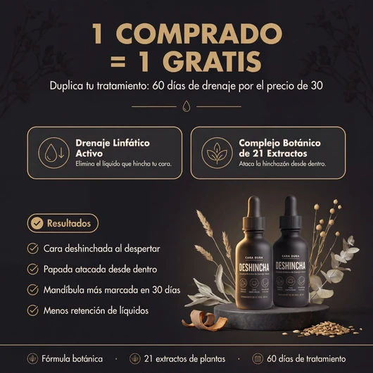 DESHINCHA™ | Gotas de Drenaje Linfático